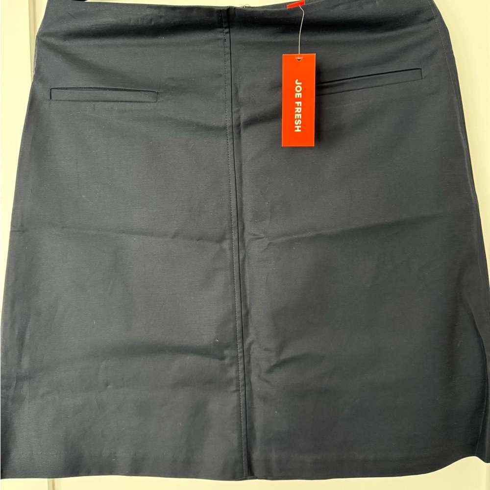 Joe Fresh Elegant Navy Pencil Skirt